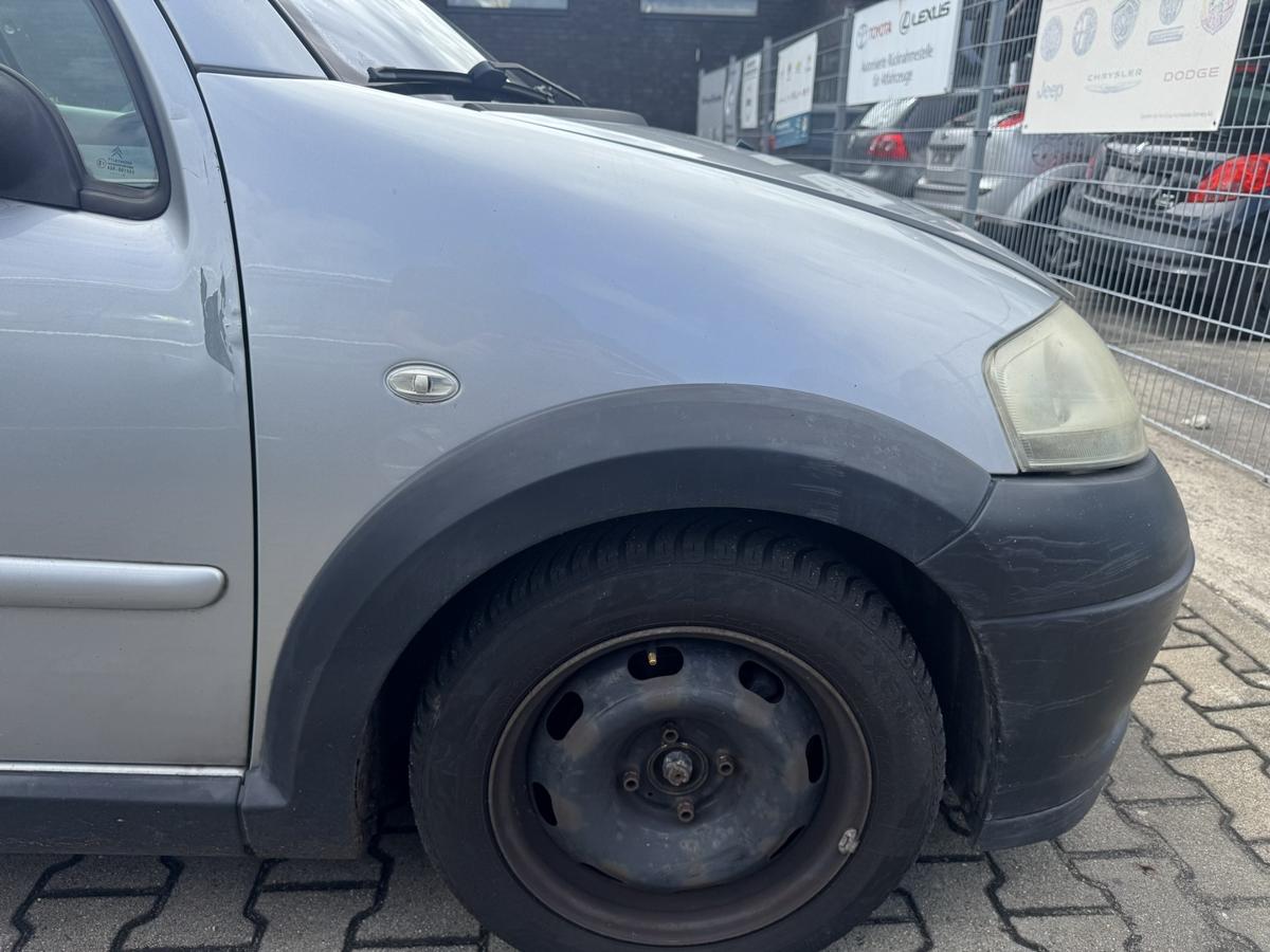 Citroen C3 X-TR original Kotfl&uuml;gel vorn rechts EZR Aluminiumgrau Metallic Bj.2004
